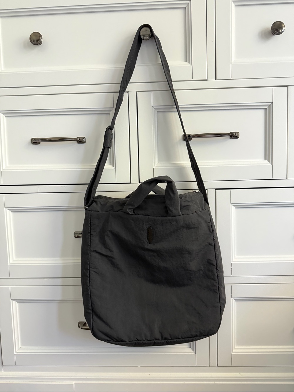 Thacker Everyday Black Messenger Tote